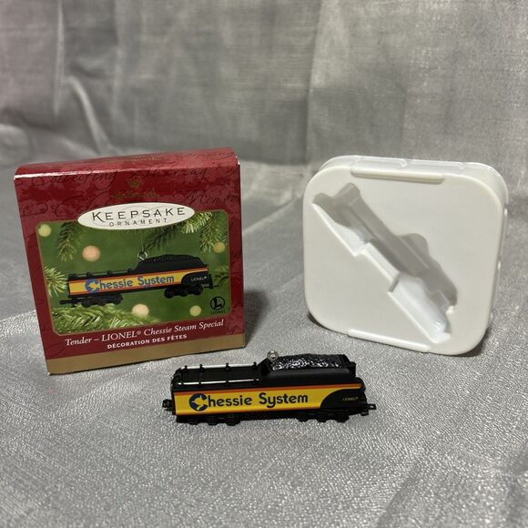 Hallmark Other - 2001 Hallmark Lionel Chessie Steam Special Tender Diecast Train Ornament Box